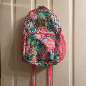 Lilly Pulitzer Disney Minnie Mouse & Daisy Duck Vibrant Floral Backpack